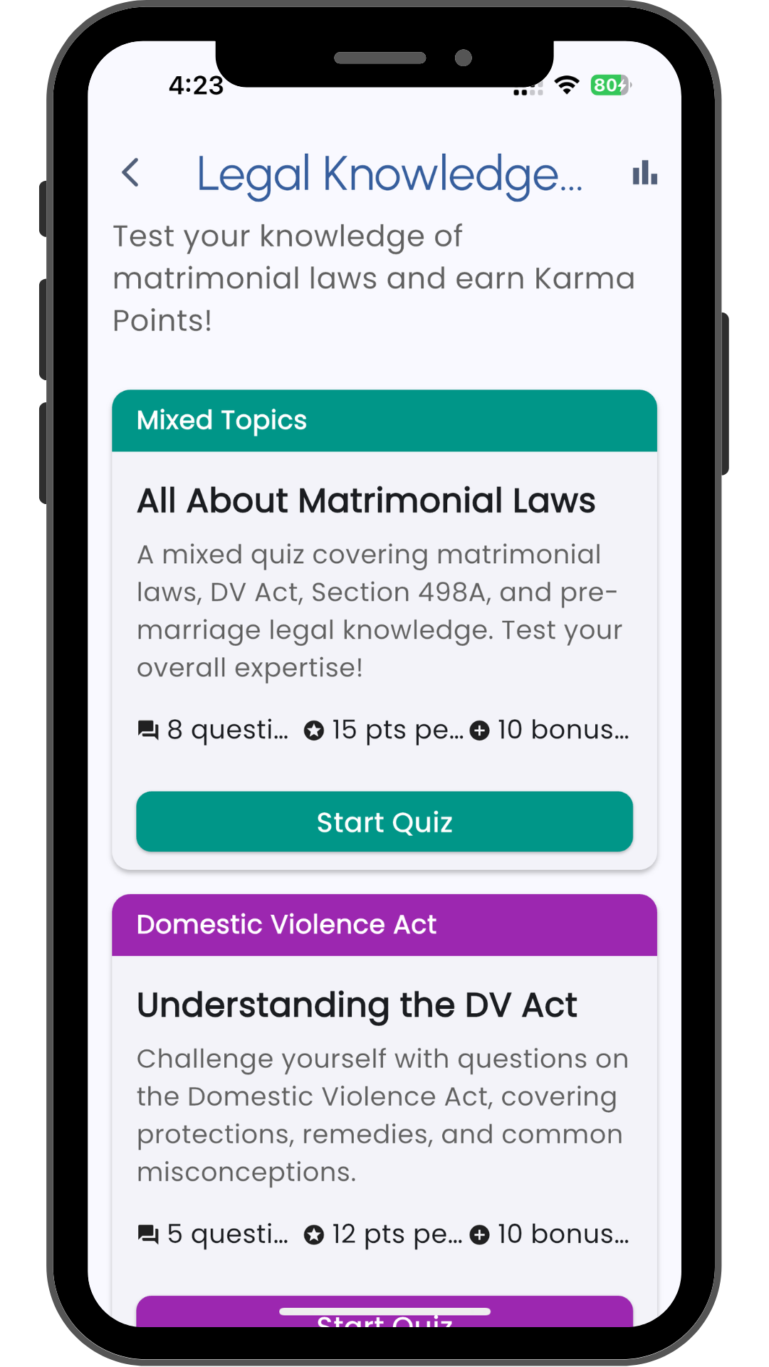 Legal Tools & Quizzes